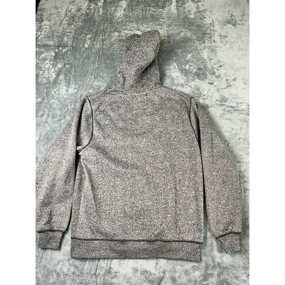 Swiss Cross men’s large gray zip up hoodie sweatshirt fleece lined pockets exc - Picture 9 of 12